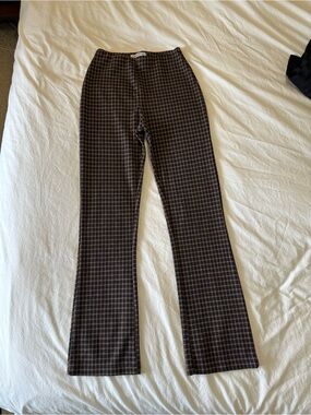 Urban outfitters brown Checkered Pants